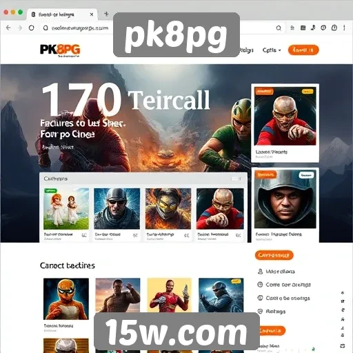 Acessibilidade e interface do site pk8pg analisadas